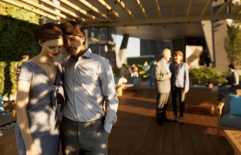 Twinmotion：带姿势的人类1 Posed Humans Pack 1