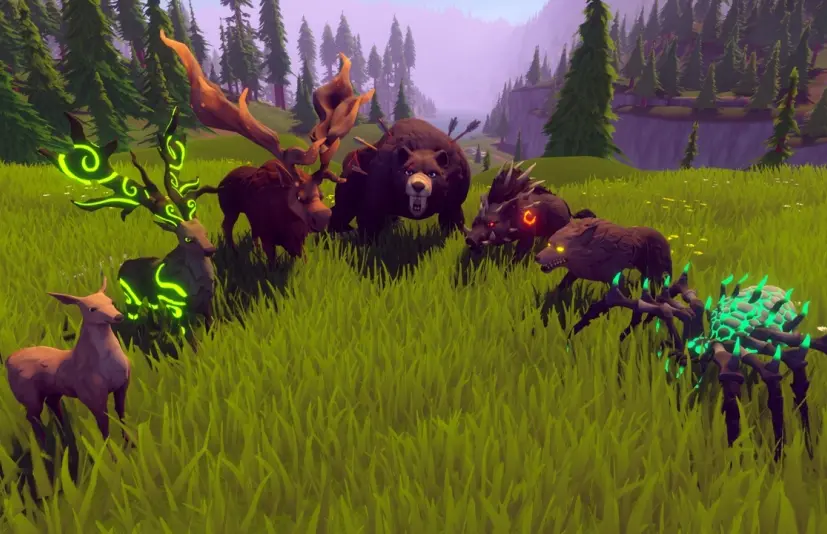 风格化森林动物 - 角色扮演游戏捆绑包 Stylized Forest Animals - RPG Bundle