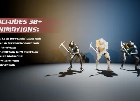 矿业相关动画 Mining Animation