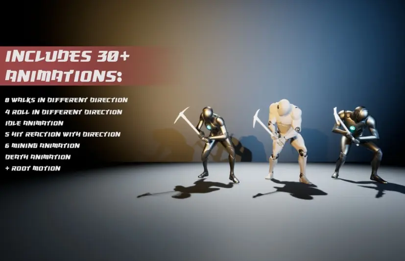 矿业相关动画 Mining Animation