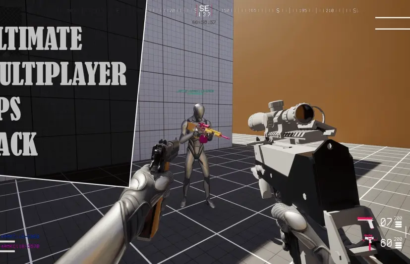 终极多人第一人称射击游戏工具包 Ultimate Multiplayer FPS Kit