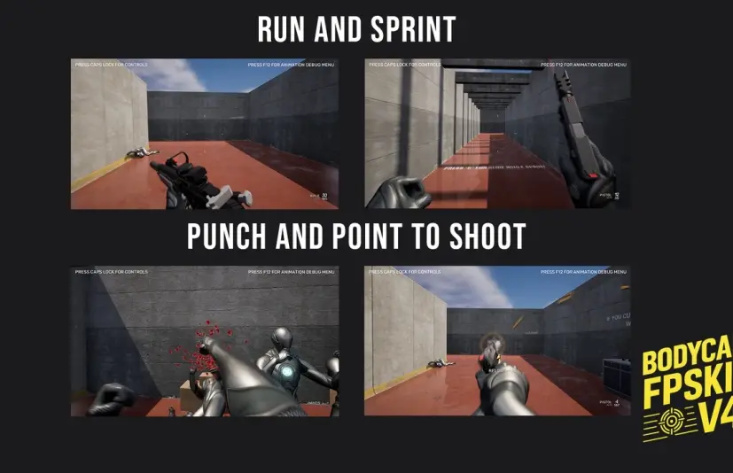 第一人称视角拍摄套件V4版 BODYCAM FPS KIT V4