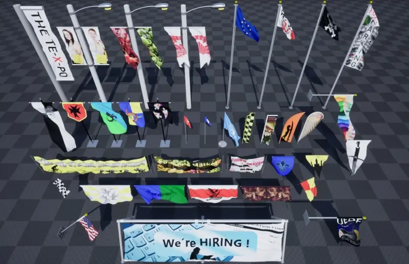 反应式横幅和旗帜 2.0 Reactive Banners and Flags 2.0