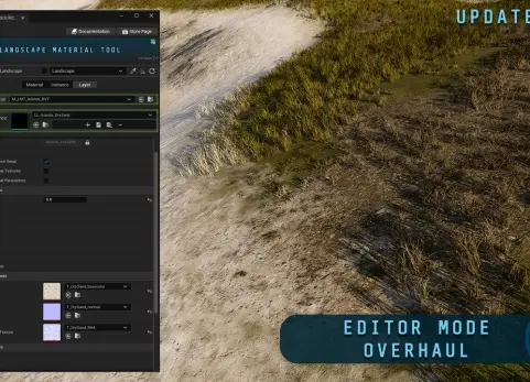 景观材质工具 SHADERSOURCE - Landscape Material Tool