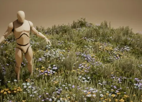 foliage第17卷 - 地生植物 Foliage VOL.17 - Ground Plants (Low Poly)