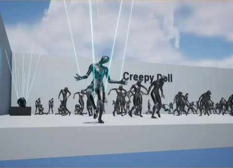 令人毛骨悚然的玩偶动画 Creepy Doll