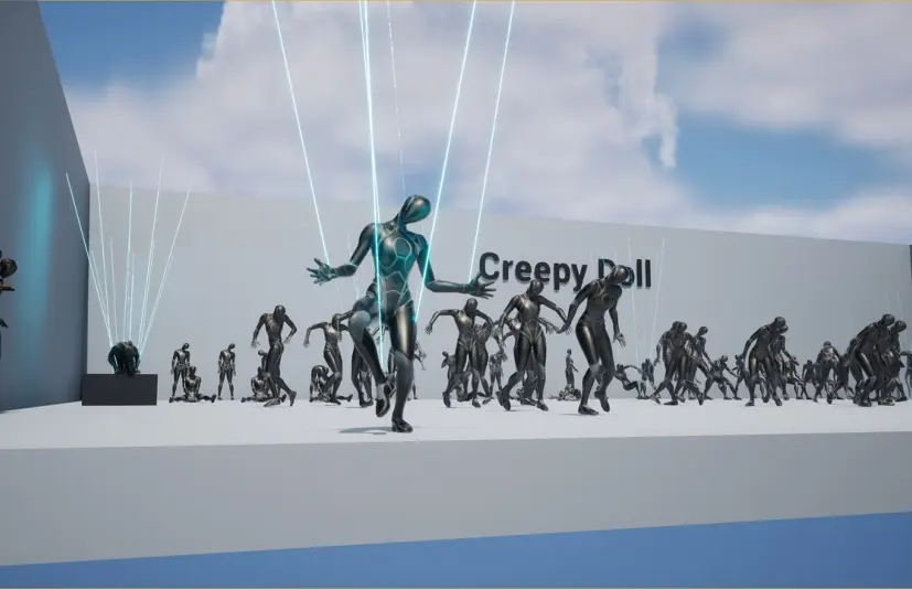 令人毛骨悚然的玩偶动画 Creepy Doll