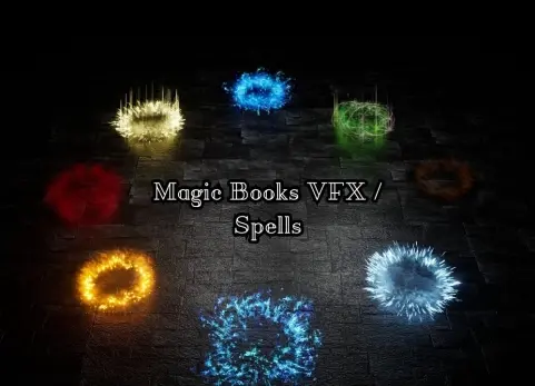 魔法书籍视觉特效 Magic Books VFX