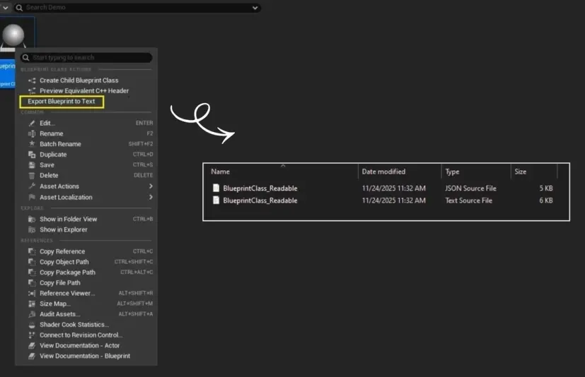 蓝图导出器 Blueprint Exporter