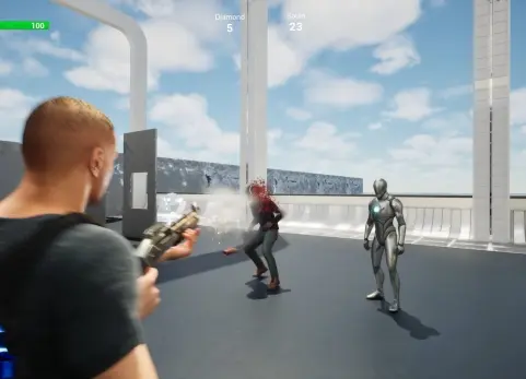 单人游戏 - 射击游戏 G.A.S.P. 数字人类 Dup - SINGLE PLAYER - Shooter G.A.S.P. MetaHuman