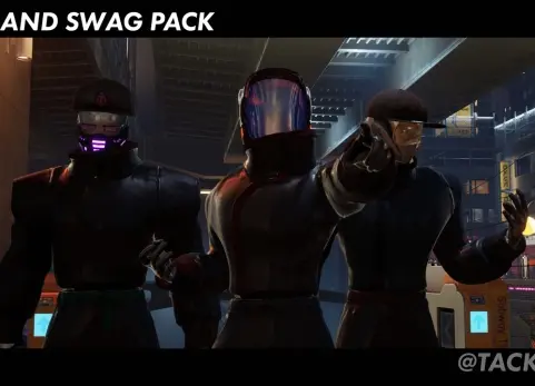 水滴与潮酷包赛博朋克系列 - 服装包 Drip and Swag Pack Cyberpunk Collection - Clothes Pack