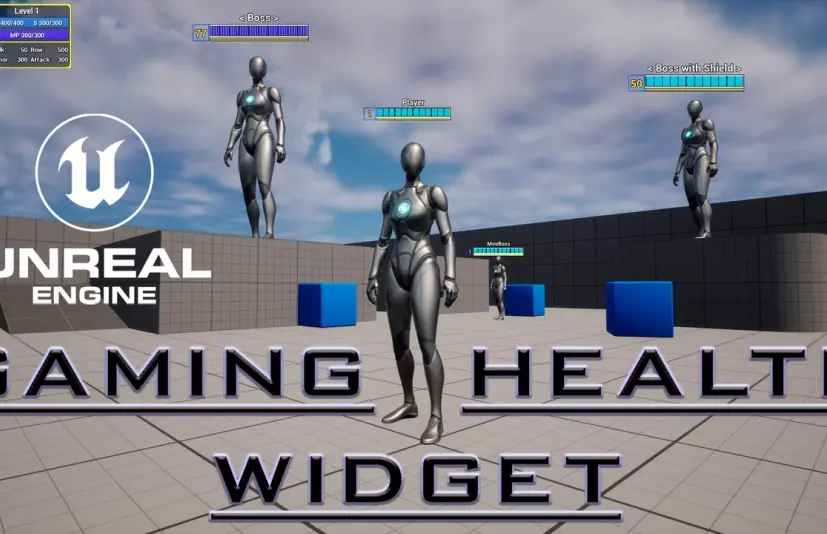 游戏健康小部件 Gaming Health Widget