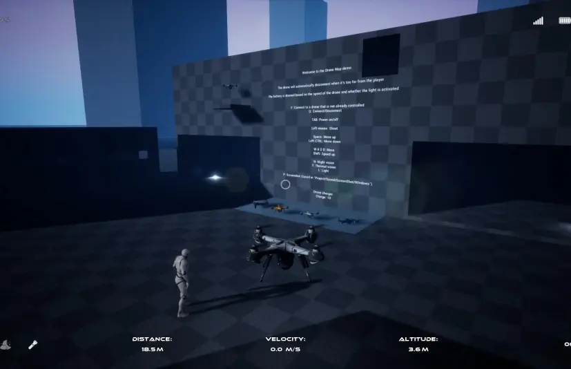 模块化无人机系统（复制品） Modular Drone System (Replicated)