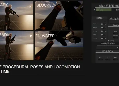 程序动画框架 Procedural Animation Framework