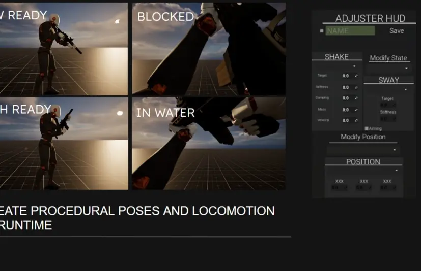 程序动画框架 Procedural Animation Framework