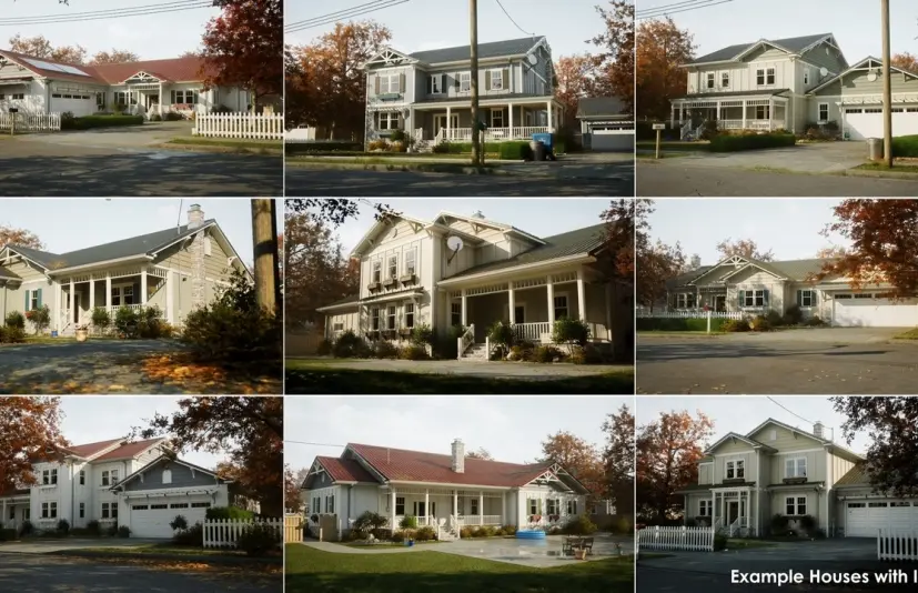 住宅房屋第2卷 – 模块化包 Residential Houses Vol.2 – Modular Pack