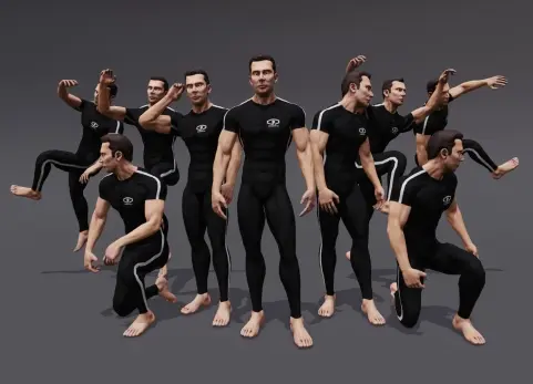 动画集：基本移动 ANIMSET BASIC LOCOMOTION