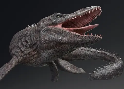 恐龙沧龙 - 海怪系列4 Dinosaur Mosasaurus - Sea Monster Series 4