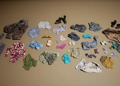 扫描第二卷 - 服装 Scans VOL.2 - Clothes (Nanite & Low Poly)