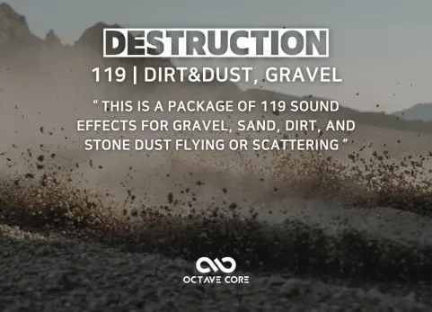 灰尘与尘土音效 Dirt&Dust SoundEffect