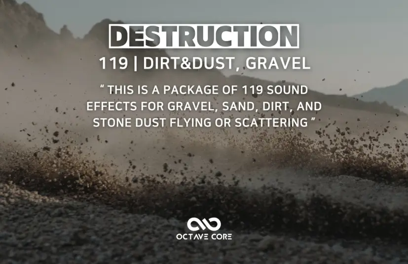 灰尘与尘土音效 Dirt&Dust SoundEffect