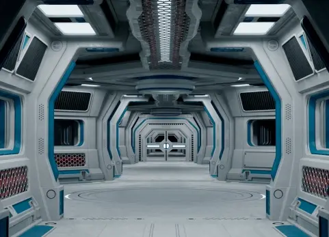 科幻模块化空间站 Sci-Fi Modular Station