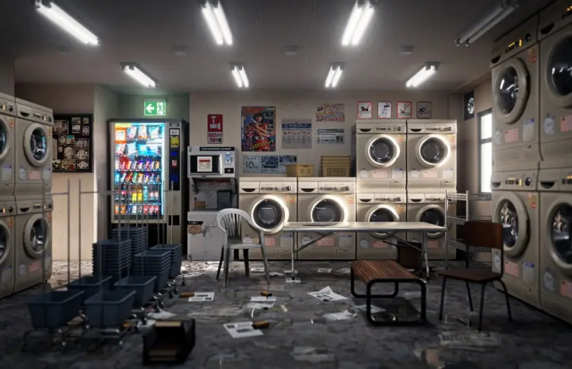 日式洗衣房 Japanese Laundry Room