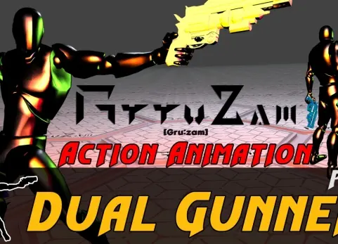 时尚双枪手组合动作角色扮演游戏 Stylish Dual Gunner Pack Action RPG Game