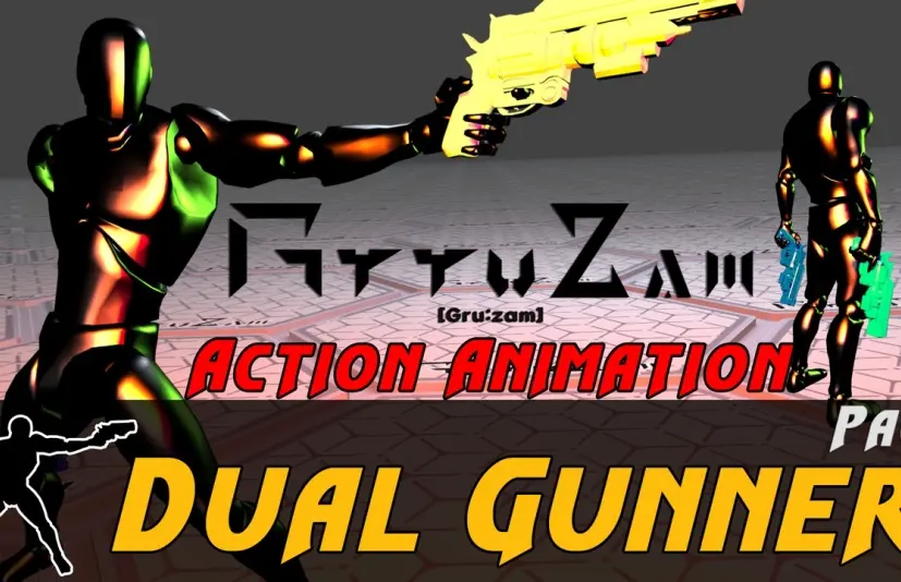 时尚双枪手组合动作角色扮演游戏 Stylish Dual Gunner Pack Action RPG Game