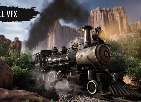 终极列车系统（火车、机车、蒸汽机、狂野西部列车）Ultimate Train System (Train, Locomotive, Steam Engine, Wild West Train)