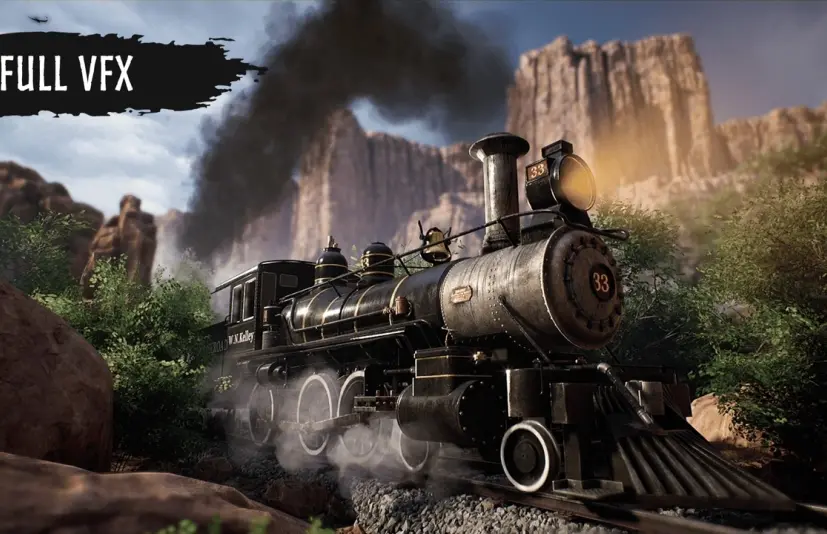 终极列车系统（火车、机车、蒸汽机、狂野西部列车）Ultimate Train System (Train, Locomotive, Steam Engine, Wild West Train)