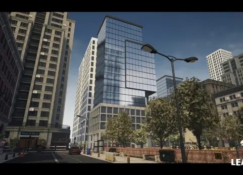 现代城市市中心超级包（现代城市市中心大楼美国市街） Modern City Downtown Megapack ( Modern City Downtown Building USA Town Street )