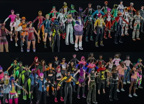 《堡垒之夜》——角色包1 Fortnite - Character Pack 1