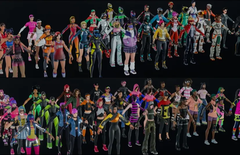 《堡垒之夜》——角色包1 Fortnite - Character Pack 1