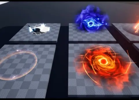 奶瓜特效包 Niagara FX 01