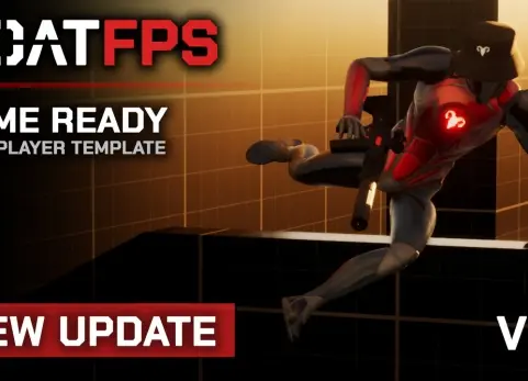 GOAT 第一人称射击多人游戏就绪模板 GOAT FPS Multiplayer GAME READY Template