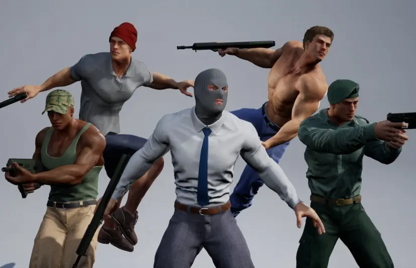 现代男性群体 Modern Male Pack