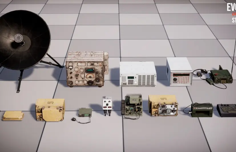 军用广播电台道具包 Military Radiostations Props Pack