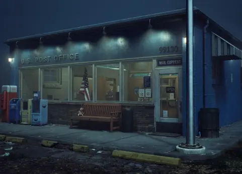 1988年子午线邮局——模块化环境 Meridian 1988 Post Office - Modular Environment