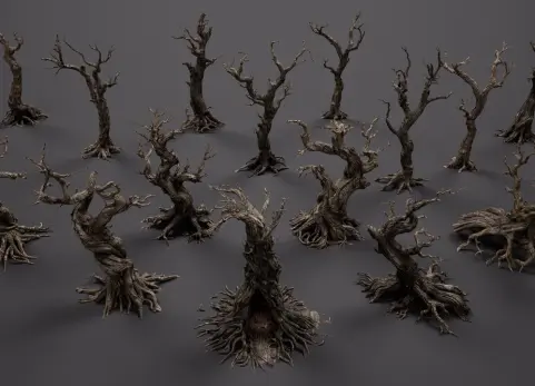 扭曲的枯树包 Twisted Dead Trees Pack