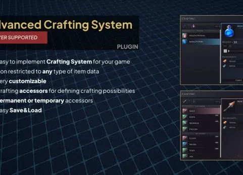 高级制作系统 – 插件 Advanced Crafting System – Plugin_云桥网CG资源站