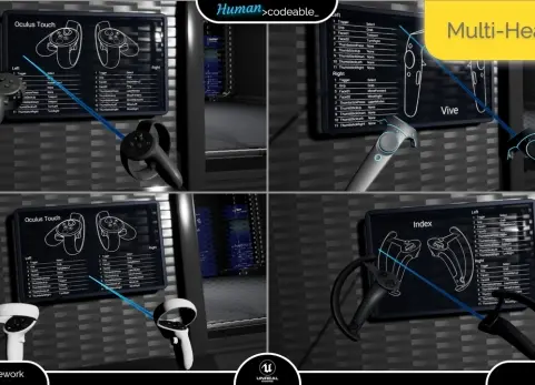 高级框架 - 虚拟现实、移动设备和桌面设备 Advanced Framework - VR, Mobile & Desktop