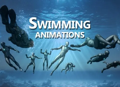 游泳动画 Swim Animations