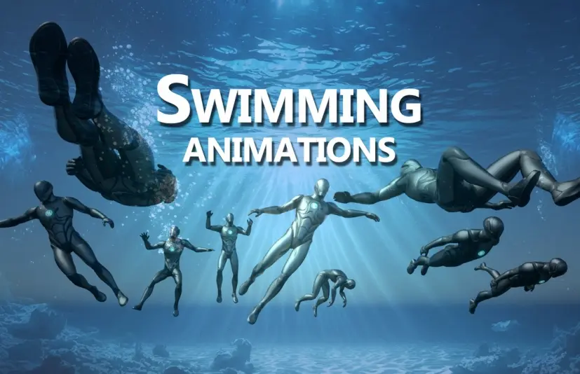 游泳动画 Swim Animations