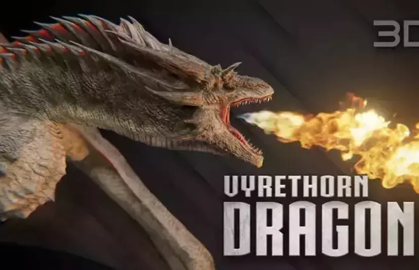 维雷斯索恩巨龙 Vyrethorn Dragon