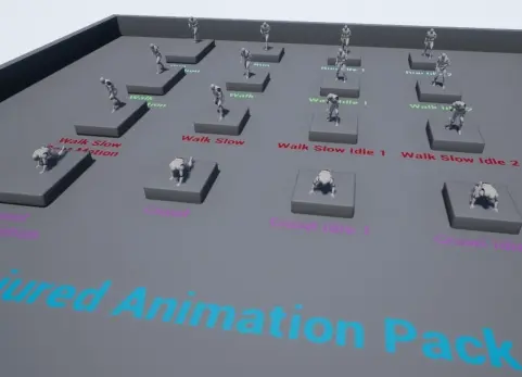 受伤动画包 Injured Animation Pack