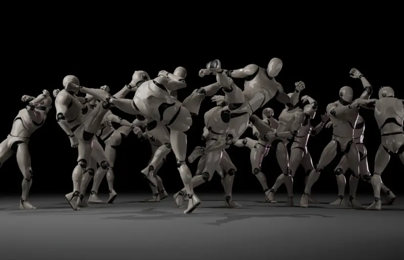 格斗动画 - 踢拳与泰拳 V2 Combat animations - Kickboxing and Muay Thai V2