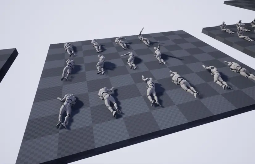 伤员行动动画 Wounded In Action Animations