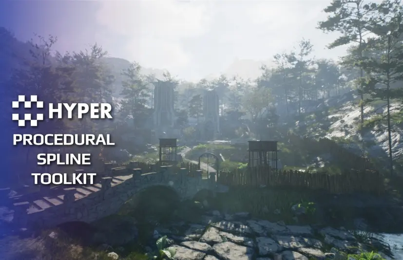 超级程序化样条线工具包 v4 Hyper Procedural Spline Toolkit v4