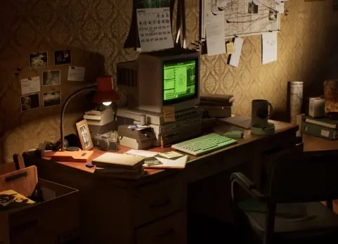 黑色电影风格的城市公寓 Noir City Apartment